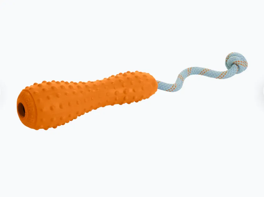 Gourdo™ Rubber Throw Toy Naranja