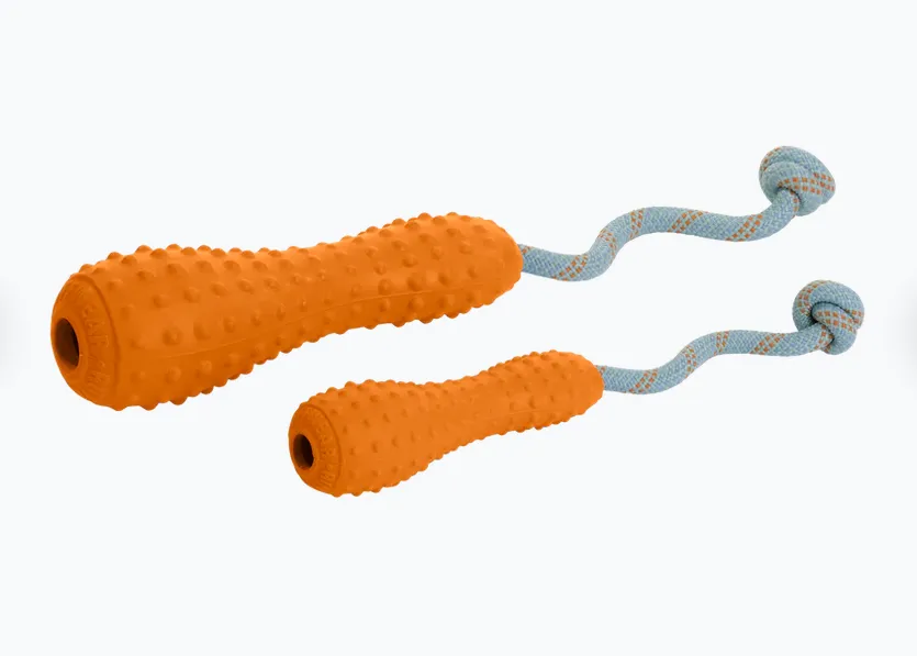 Gourdo™ Rubber Throw Toy Naranja