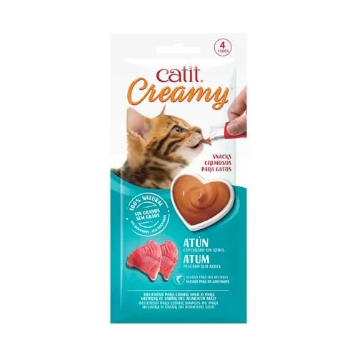 Creamy gato 10g  (4 sabores diferentes)