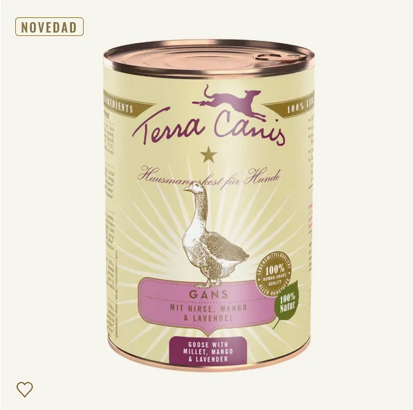 Ganso con mijo, mango y lavanda 400g