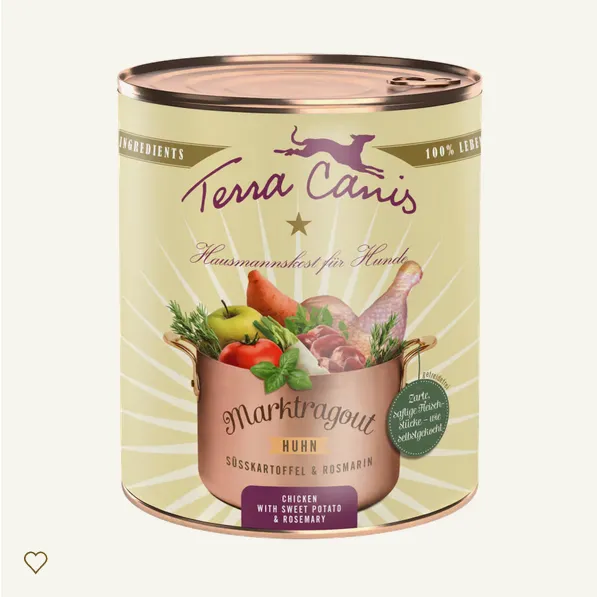 Ragout pollo con boniato y romero 385g