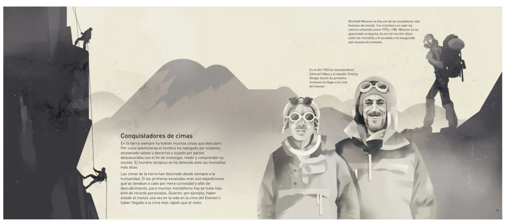 El mundo de las montañas. Dieter Braun.