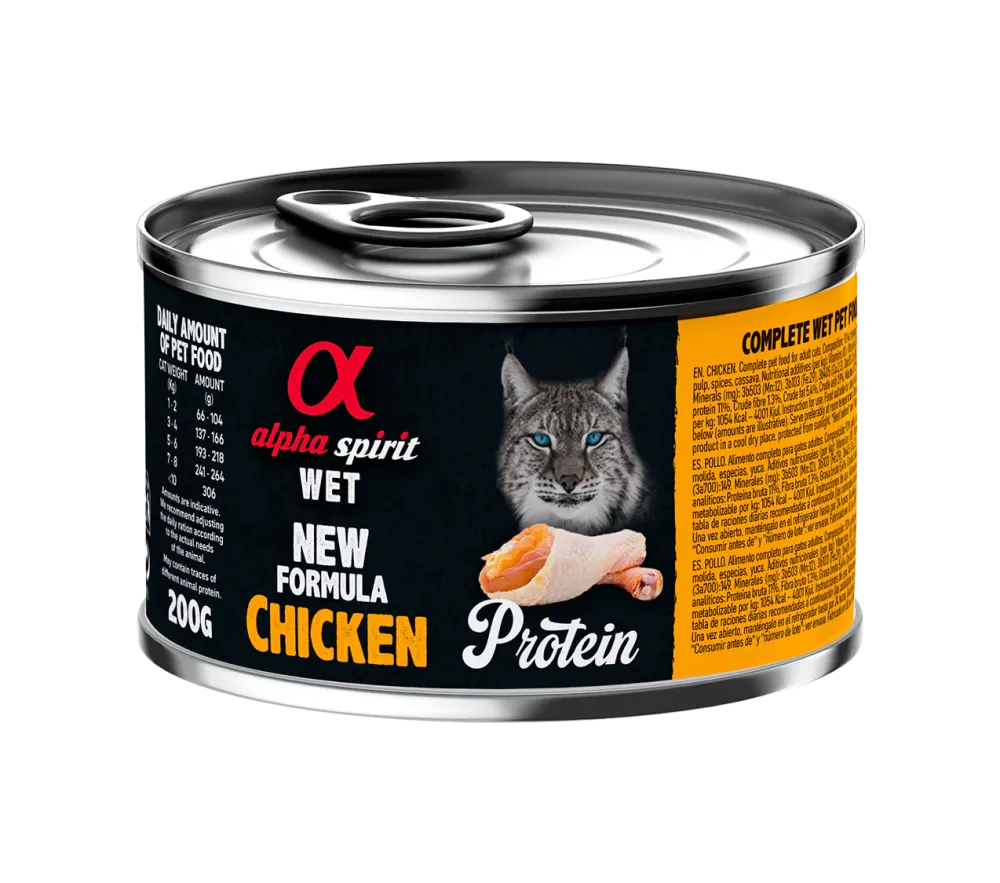 Menú gato pollo protein 200g