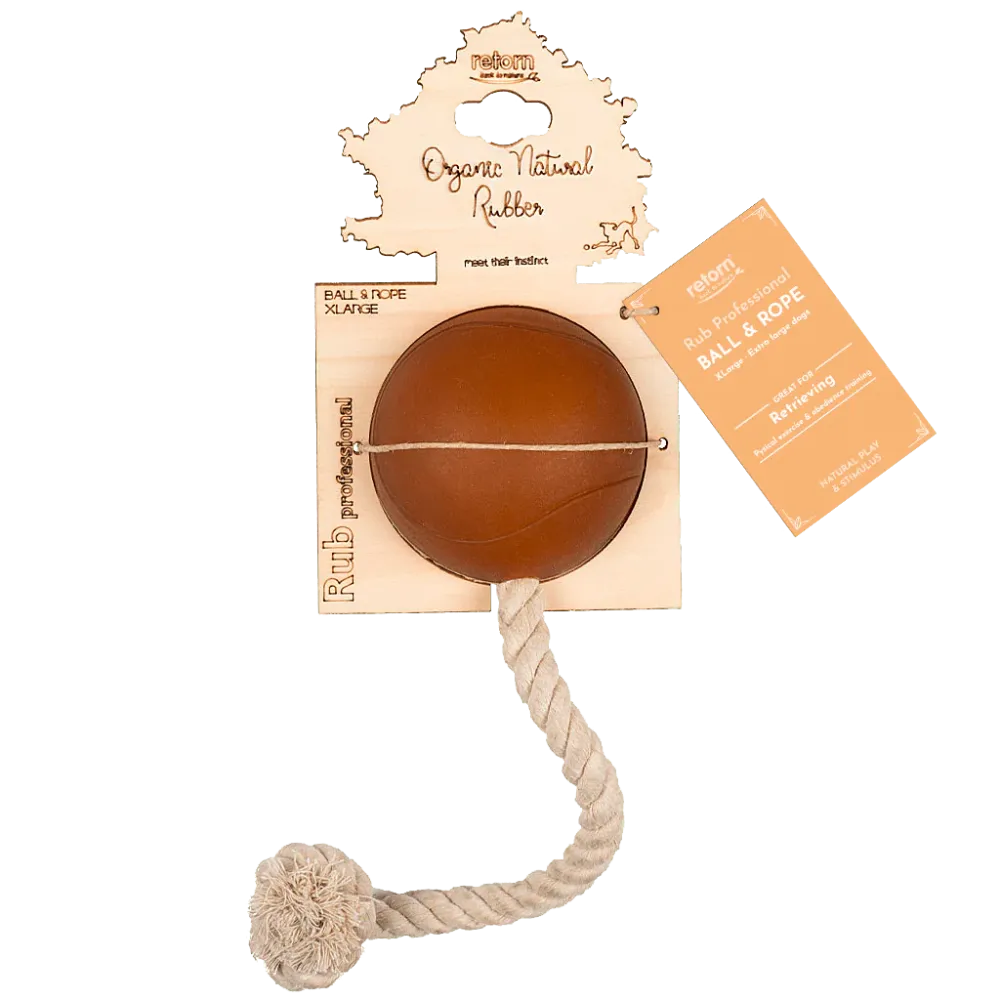 Rub Ball with Rope XL