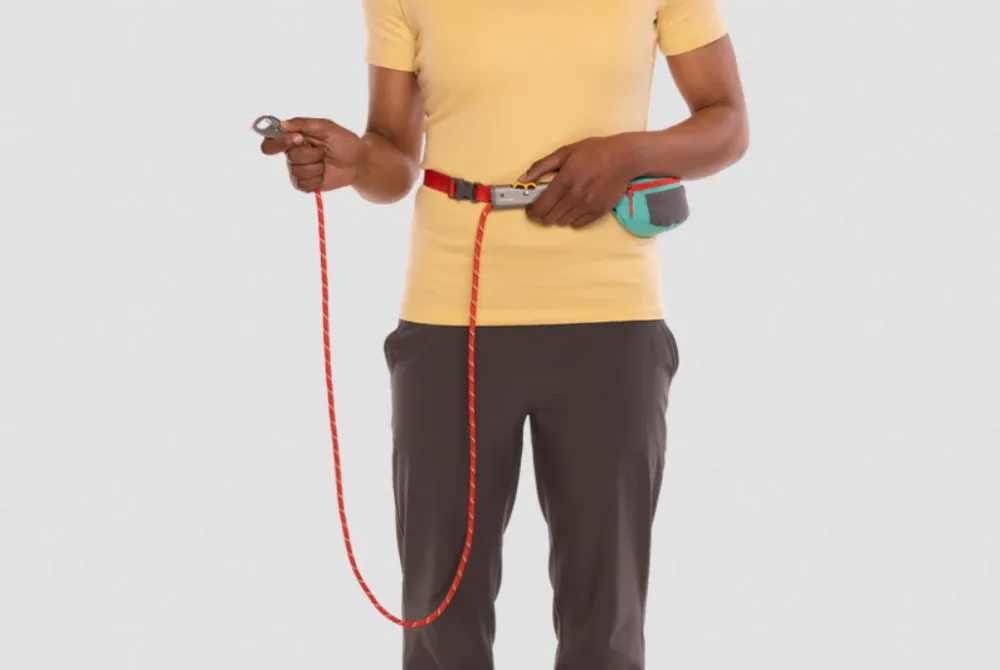 Hitch HikerTM Leash  Aurora Teal (cinturón+correa)