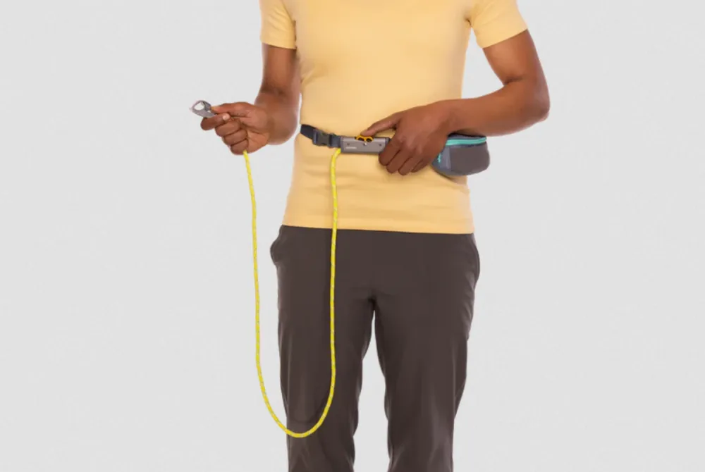 Hitch Hiker Leash Slate Blue (cinturón+correa)