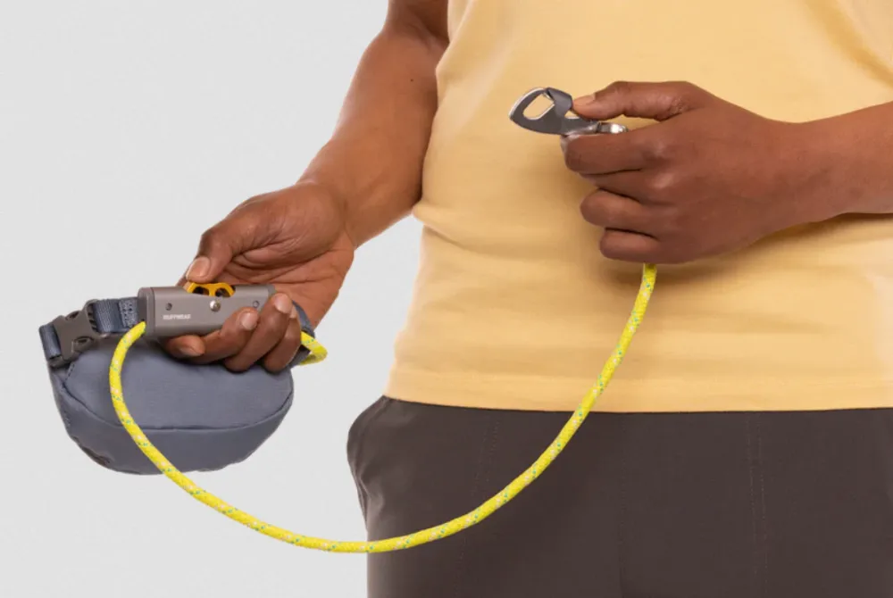 Hitch Hiker Leash Slate Blue (cinturón+correa)