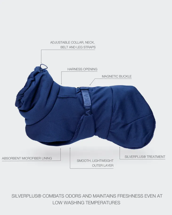 Drying Coat 2Go Navy (albornoz outdoor)