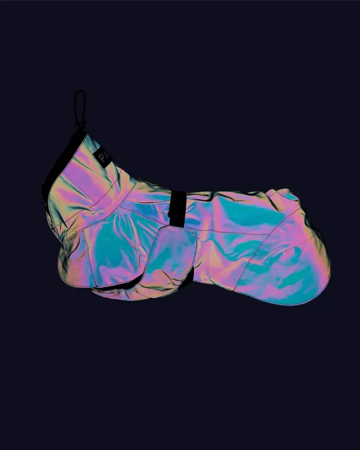 Impermeable REFLECTANTE Turquesa