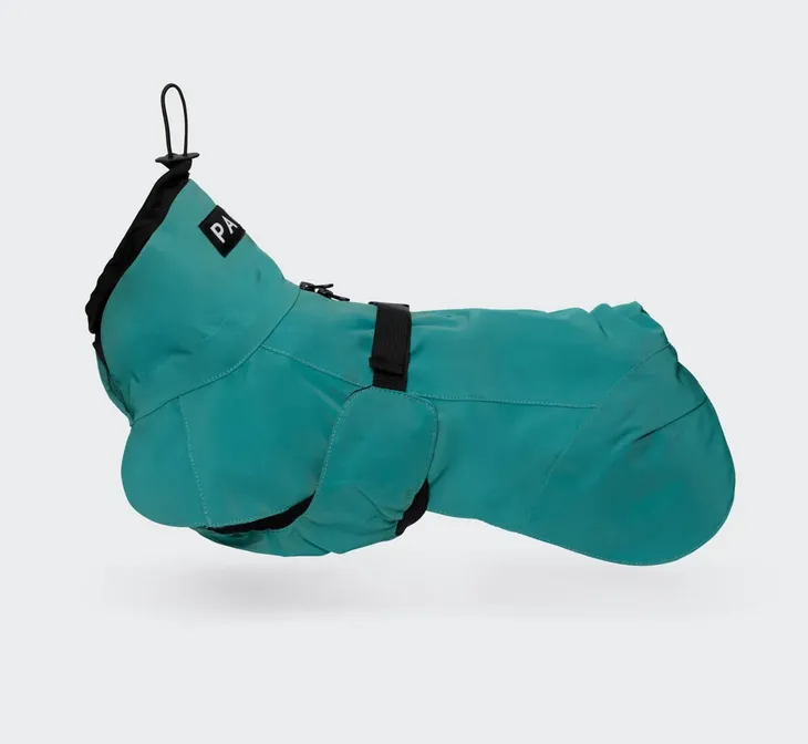 Impermeable REFLECTANTE Turquesa