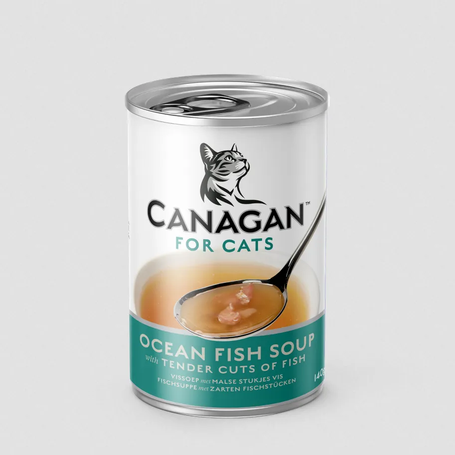 Sopa gato de pescado oceánico 140ml